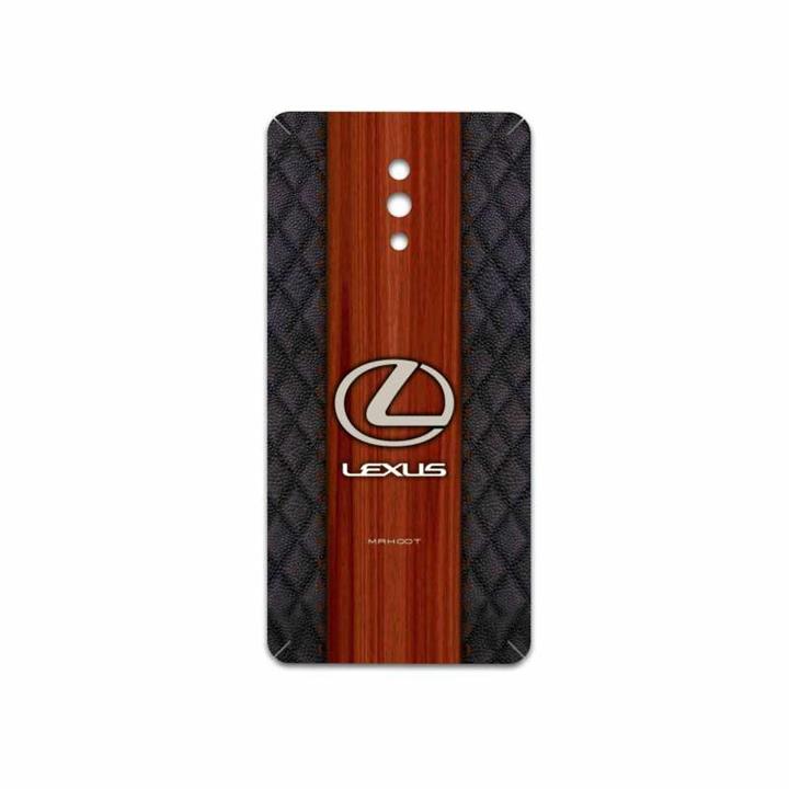 برچسب پوششی ماهوت مدل Lexus-Logo مناسب برای گوشی موبایل اپو RENO 10X MAHOOT Lexus-Logo Cover Sticker for Oppo RENO 10X